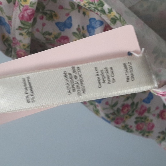 Victoria Secret For Love & Lemons Baby Butterfly Coquette Corset Mini Dress - Picture 13 of 14